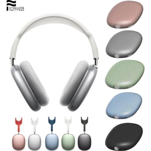 1 Pair Earphone Protective Sleeve for AirPods Max Earphone Silicone Protective Sleeve Earphone Protection