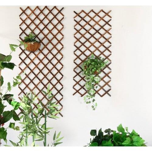 Extension Type Rattan Grille Artificial Green Leaf Branch Bucolic Mula Net Wooden Home Restaurants Wall Decoration