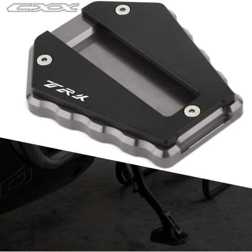 Motorcycle Extension Kickstand Plate Enlarger Side Stand For Benelli TRK502 trk502 TRK 502