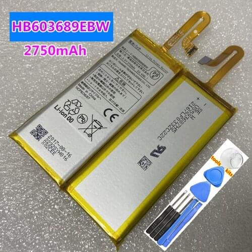 100% New Original HB603689EBW 2750mAh High Quality Battery For Huawei W04 HWD35 Batteries