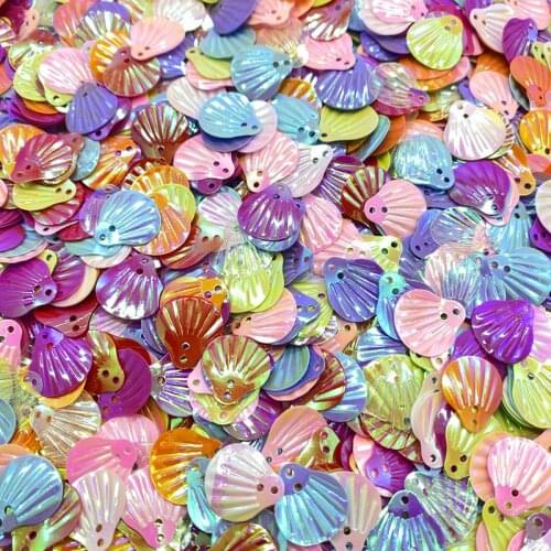 200Pcs/Lot 12*13mm Sequins PVC Flat Flower Shape Loose Sequin Paillettes Sewing Craft DIY Scrapbooking