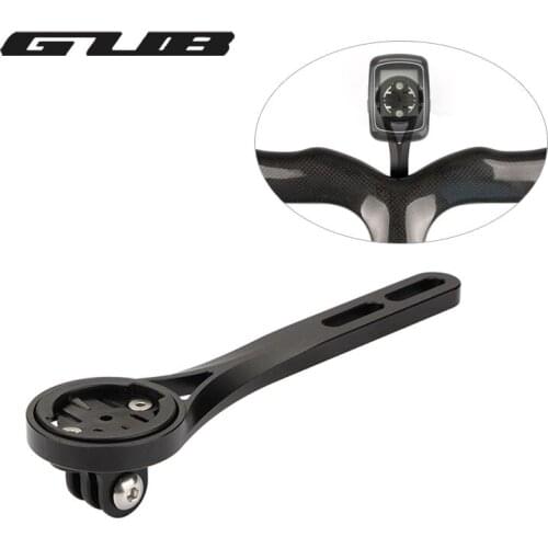 GUB Bicycle Computer Holder Road Bike Handlebar Aluminum Alloy Meter Black Rack For Garmin Cateye Bryton Series Code Table