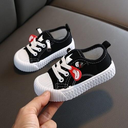 Toddler Baby Shoes Sneaker Anti-slip Soft Sole Toddler Canvas Shoes Soft Soled Non-slip Footwear Crib Shoes