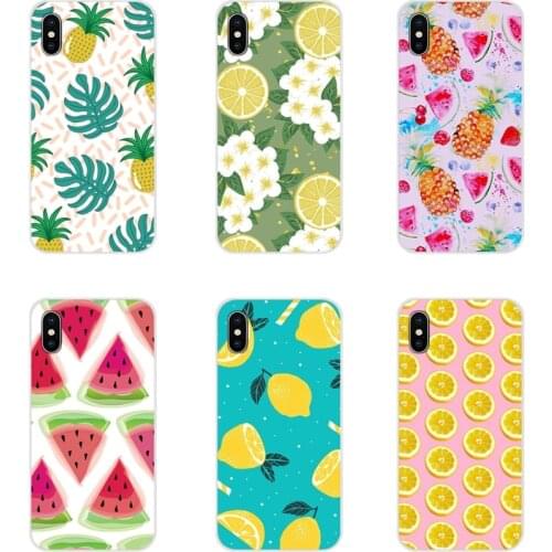 For Samsung Galaxy S2 S3 S4 S5 Mini S6 S7 Edge S8 S9 S10E Lite Plus Summer fruit Accessories Phone Shell Covers