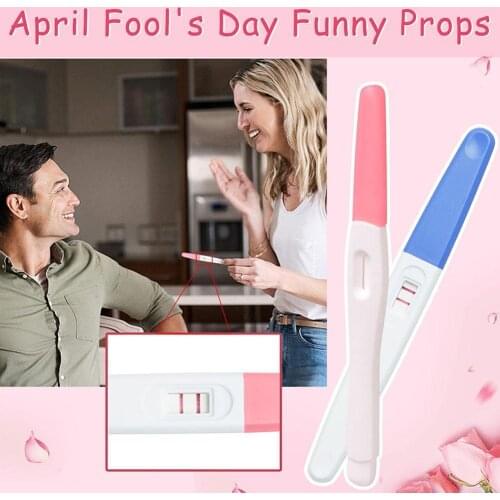 Fake Prank Joke Pregnancy Test Positive -fools Day Practical Joke Fidget Toys Adult Juguetes Women Men Fun Boyfriend Toy Hot