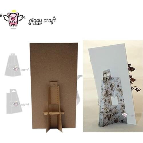 Piggy Craft metal cutting dies cut die mold Bookshelf support Scrapbook paper craft knife mould blade punch stencils dies