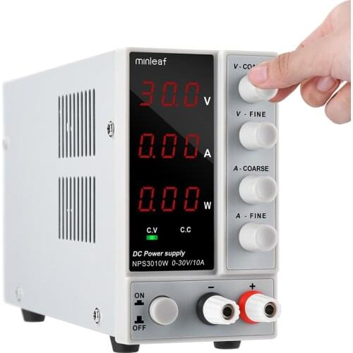 NPS3010W 110V/220V Digital Adjustable DC Power Supply 0-30V 0-10A 300W Regulated Laboratory Switching Power Supply