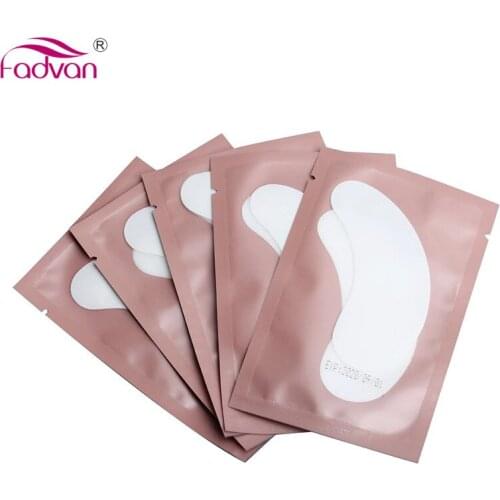 100Pairs/lot Eyelashes Pads Patches for Individual Eye Lash Extension False Lash Make Up Tools Eye Pads Eyelash Extension FADVAN