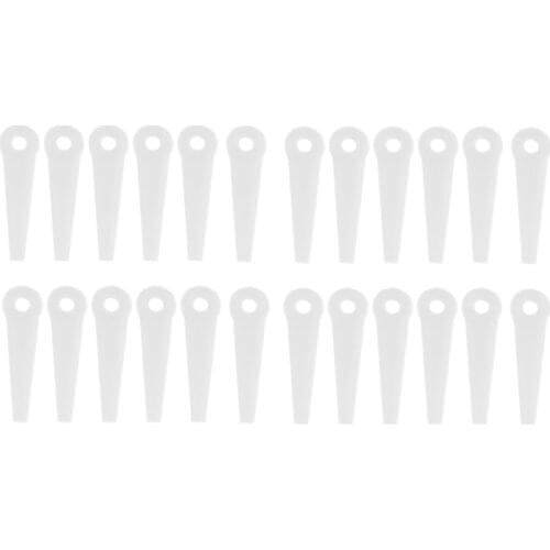 24Pcs Replacement Plastic Cutter Blade for Stihl Polycut 6-3 20-3 10-3 41-3 Lawnmower Trimmer Blades Plastic Cutters