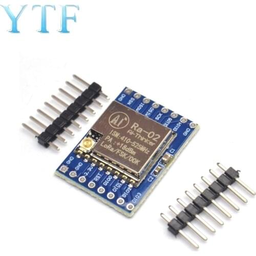 SX1278 LoRa Module 433M 10KM Ra-02 Ai-Thinker Wireless Spread Spectrum Transmission Socket for Smart Home DIY