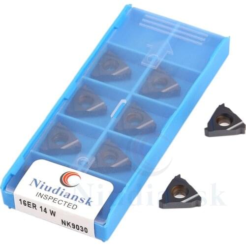 16ER 10W 16ER 11W 16ER 12W 16ER 14W NK9030 CNC Lathe Tool 16IR 16W 18W 19W 24W NK9030 Thread Carbide Inserts,For Stainless Steel