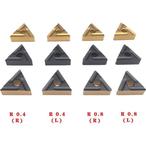 10PCS TNMG160404 TNMG160408 R / L CNC Lathe Cutter Turning Tools Carbide Insert Turning Insert rough finish For steel