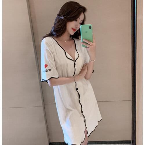 Tufaha Nightdress Lace Explosions Pajamas Women Sleepwear Nightgowns Sleepdress