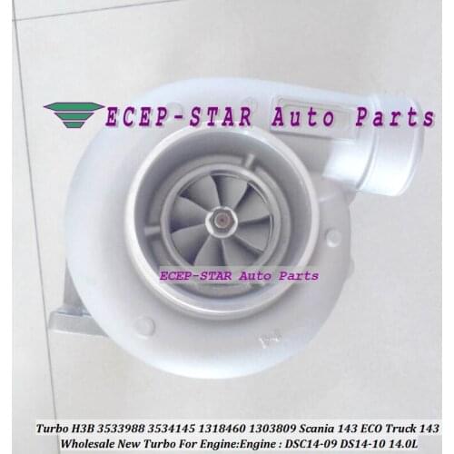 Turbo H3B 3533988 3534145 1356694 1318460 1303809 10571586 3528588 571605 For Scania 143 ECO Truck 143 DSC14-09 DS14-10 14.0L