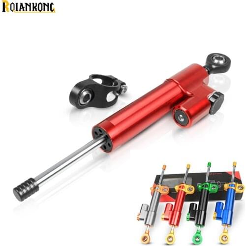 Universal Motorcycle Damper Steering Stabilize Safety Control for Suzuki GSXR 600/750/1000 GSX1300R HAYABUSA Honda CB400