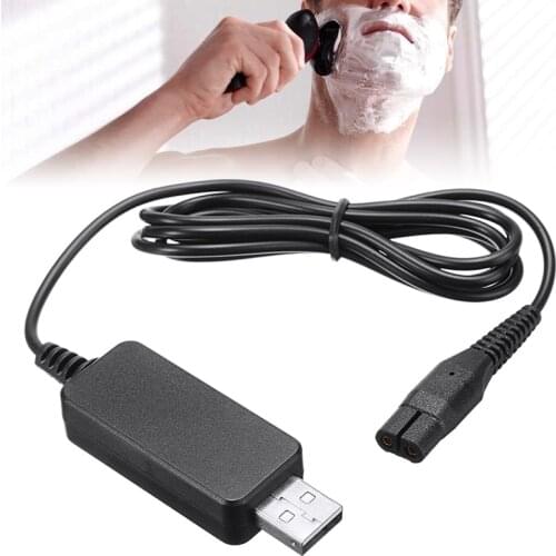 4.3V USB Power Adapter Charging Cable Cord For Philips Electric Shaver Adapter Fit For YQ318 A00390 QP2520/72 USB Charging Cable