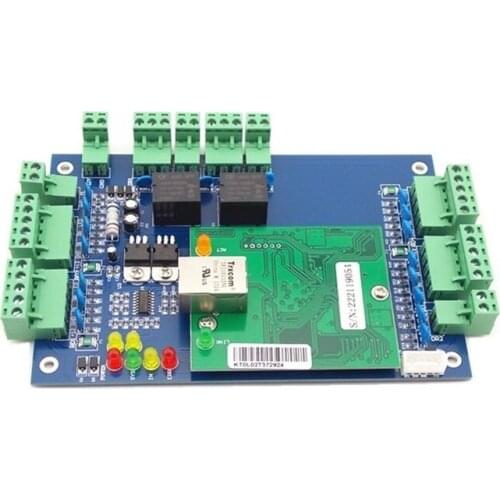 Web.2002 Built-in IE Browser 2 Doors TCP/IP Rfid Access Control Board with PC Software and Mobile APP
