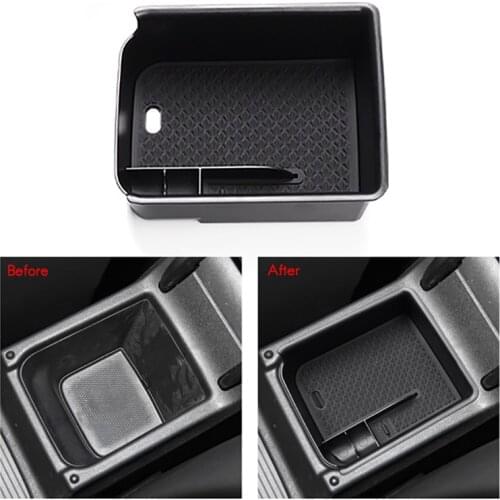 Car Armrest Storage Box for-Golf 8 MK8 GTE R 2020 2021 Central Control Armrest Box Auto Interior Accessories