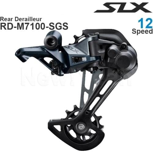 SHIMANO SLX M7100 12v Rear Derailleur - SHADOW RD+ - 1x12-speed Low sprocket 51T Top sprocket 10T Original parts