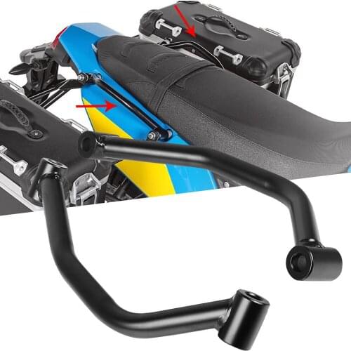 Motorcycle Passenger Rear Grab Handle CNC Seat Hand Handle Grab Bar Rail FOR YAMAHA TENERE 700 Tenere XTZ 700 T7 2019 2020 2021