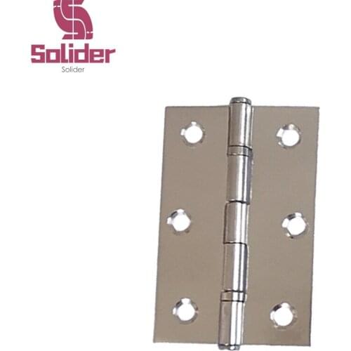 20Pcs 3 inch Stainless Steel Flat Hinge Cabinet Doors Windows Wooden Box Furniture Hinges