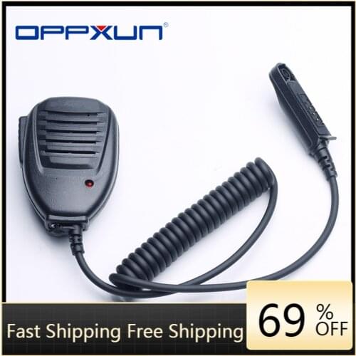 2020 100% Original BaoFeng UV-9R Plus Handy Microphone Waterproof Speaker Mic For Baofeng BF-A58 UV9R BF-9700 S56 Walkie Talkie