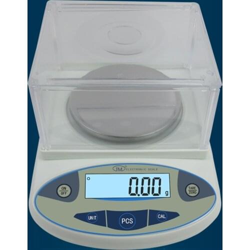 600 x 0.001g Digital Lab Analytical Balance Laboratory Scale Jewelery Electronic w/ LCD display Weight Sensor