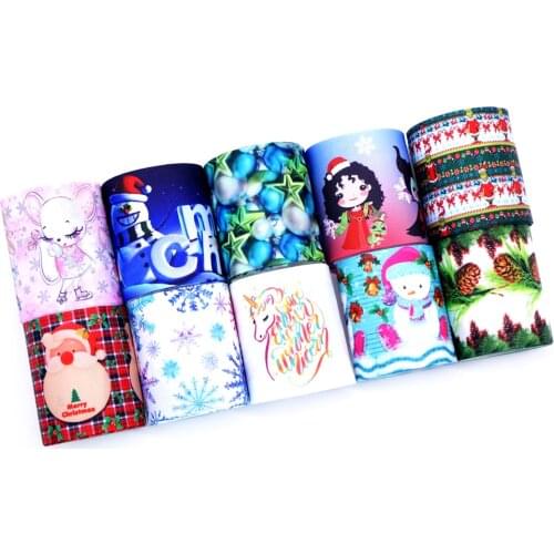 Free shipping 50 yard cartoon printed grosgrain ribbon 32500