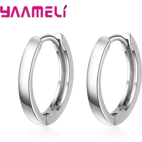 Free Shipping High Quality Rhodium Plated/Gun Black Color Hoop Earrings French Earring Accessory Wholesale
