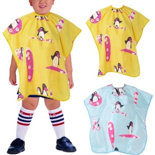 Colorfulife Child Hair Cutting Waterproof Cape Barber Kids Hairdressing Cloth