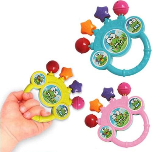 Baby toys Baby Bell Toy Hand On The Toy Baby Birthday Gift practice babys listening M0136