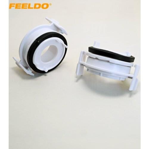 FEELDO 20Pcs Car H7 HID Xenon Low Beam Installation Bulbs Socket Adapter For E46 3-Series(1999-2006) (Type1) #AM1075