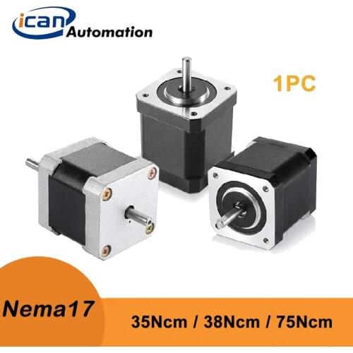 ICAN Step Motor Nema17 35NCM 75Ncm 1.2A 40mm 48mm 2phase Nema 17 Stepper