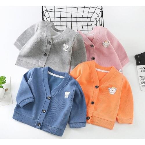Baby Boys Jacket Childrens Knitwear Jacket Boys Girls Cardigan Fall/Winter Baby Jacket Infant Sweater 1 Piece