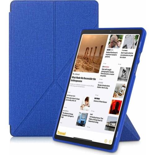Magnet Case for Samsung Galaxy Tab A7 2020 Fabric Leather Case 10.4 inch T500 T505 Auto Sleep Wake UP Smart Cover+Pen