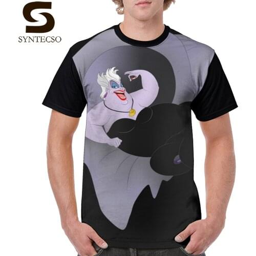 Ursula T Shirt Ursula T-Shirt Awesome Mens Graphic Tee Shirt 100 Polyester Short-Sleeve Printed Basic Plus size Tshirt
