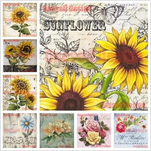 Diamond mosaic diamond art kit flower 5d diamond painting full square home sweet home diy diamond mosaic sale decortion home