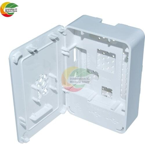 Ziqqucu New for Raspberry Pi 3 Premium For Raspberry Pi Case (White) - Updated for Raspberry Pi 3, 2 & B