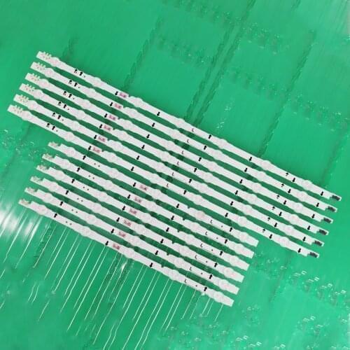 New Kit 12 PCS LED strip for Samsung UE50H6350 UE50H6350AF D4GE-500DCA-R2 D4GE-500DCB-R2 2014svs50 BN96-30426A BN96-30425A
