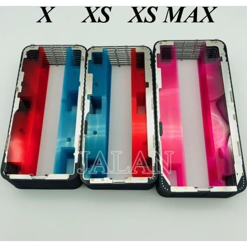 JALAN Frame + glue adhesive for Phone X XS MAX original Middle Bezel replacement display glass frame clamping repair