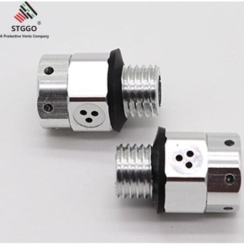 Dustproof M12*1.5 Breather Valve Waterproof IP 68 ePTFE Membrane LED Vent Plug