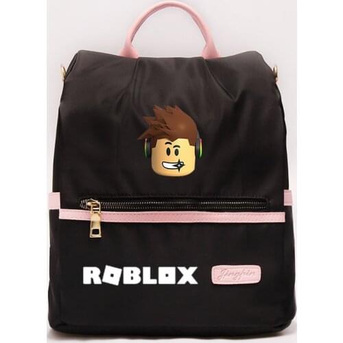 Roblox Fashion boy and Girl Student schoolBag School Travel Tote Backpack For School Teenage Book Mochilas