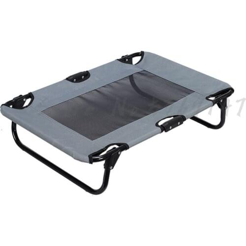 Four Seasons Folding Pet Dog Bed Camp Net Red Princess Moisture-proof Kennel Small Breathable Mat