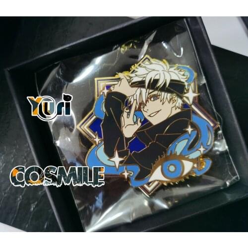 Yuri Limit Anime Jujutsu Kaisen Gojou Satoru Gojou Metal Badge Pin Brooch Pin Fan Collection Anime Gift Sa MQ