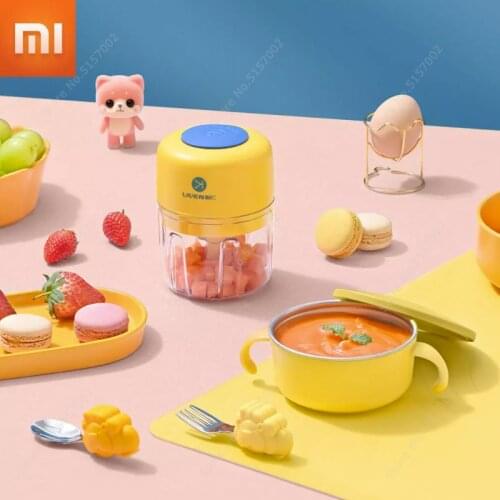 100ml/250ml Youpin Liren Wireless Electric Food Machine Grinder Spice Garlic Vegetable Chopper Household Grinder Food Processor