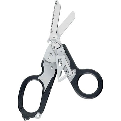 Emergency Shears Survival Tools with Strap Cutter and Glass Breaker Multi-functional Combination Scissors