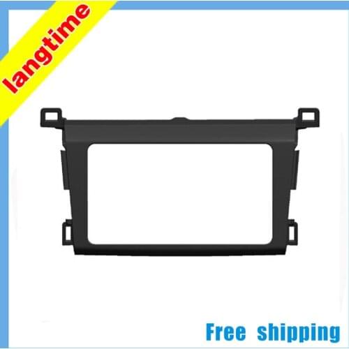 Car refitting DVD frame,audio panel,Dash Kit,Fascia for 2013 Toyota RAV4, 2DIN