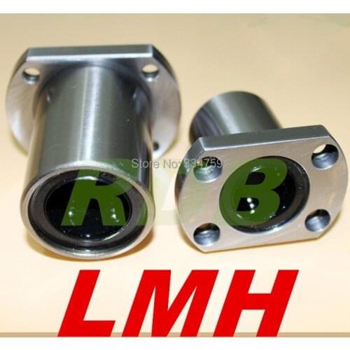 Free shipping LMH10UU 10mm flange bearing CNC Flange Linear Bearings Flange Linear Bush LMH10