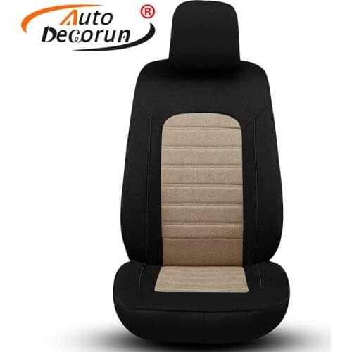 AutoDecorun 17PCS/set Seat Covers Car for Fiat Linea Accessories Seat Covers for Cars Cushion Custom Seat Supports Auto Styling