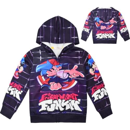 Kids Clothes Boys Fashion Cartoon Hoodies Autumn Sweatshirts Long Sleeve Coats Anime Clothes Children Outfits Baby Zipper Tops